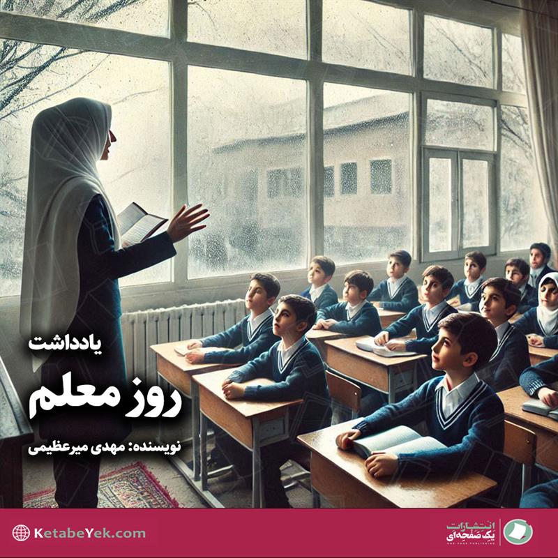 یادداشت روز معلم  به قلم مهدی میرعظیمی